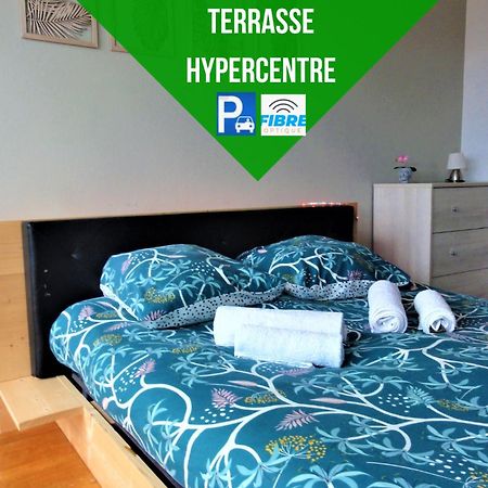 La Dolce Vita -T2 52M2- Dernier Etage- Terrasse-Parking-Wifi Fibre Apartman Tarbes Kültér fotó
