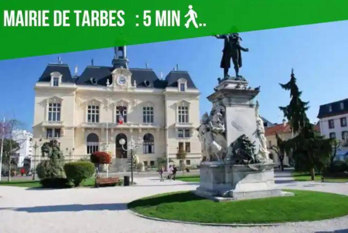 La Dolce Vita -T2 52M2- Dernier Etage- Terrasse-Parking-Wifi Fibre Apartman Tarbes Kültér fotó